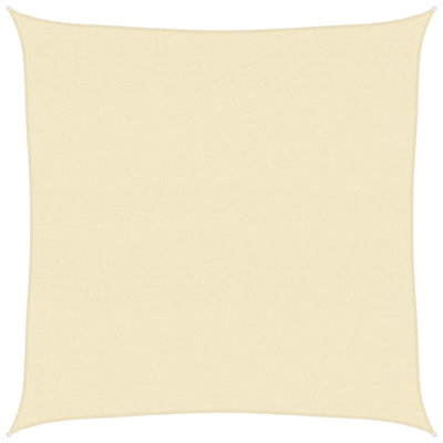 Tabatha Sunshade Sail 160 G/m² Cream 5X5 M HDPE