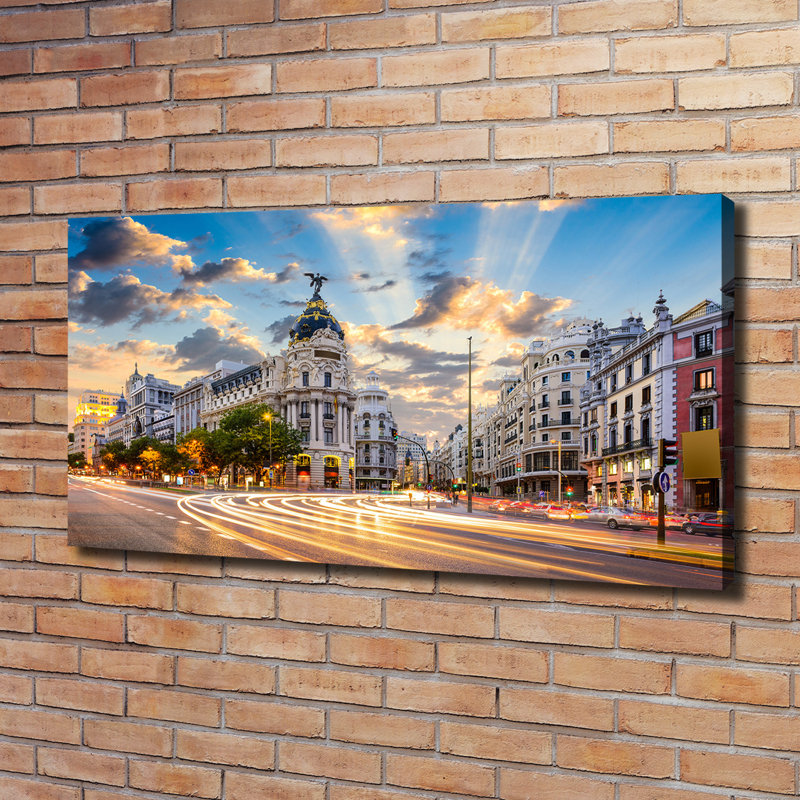 Madrid Spain - Wrapped Canvas Print