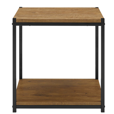 Harless 20.1" W Manufactured Wood End Table