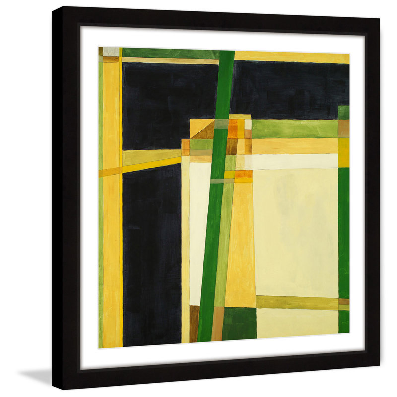 « beaten projection », reproduction d’art encadrée, H 12 po x l 12 po x P 1,5 po