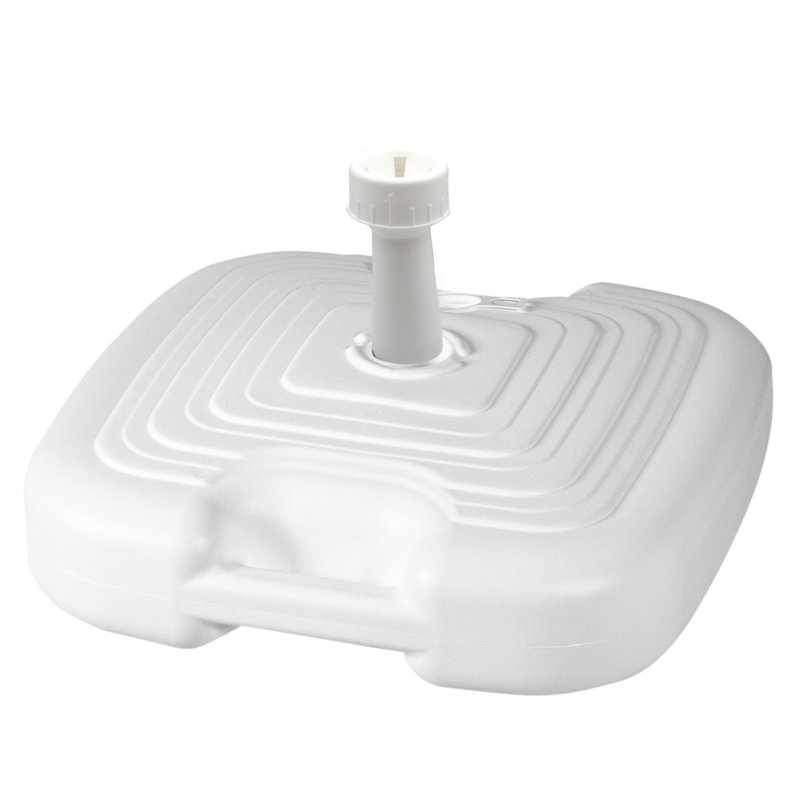 1.17kg Plastic Free Standing Umbrella Base, White