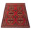 One-of-a-kind Hand Knotted Baluch Red Wool Rug 3'7" x 5'11"