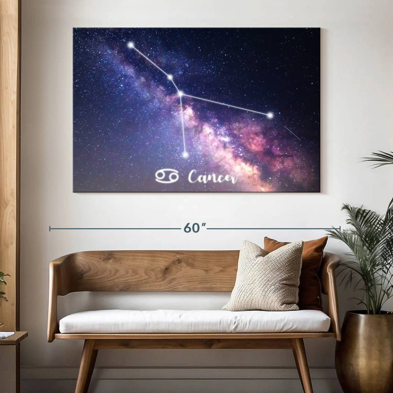 Adella Cancer Galaxy, H 34 po x l 51 po
