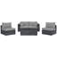 Ensemble modulaire de patio d'extérieur 5 pièces Invite-31769496