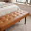 Banc en cuir véritable Ellar-1439687020