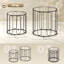 Glass Top Nesting Tables