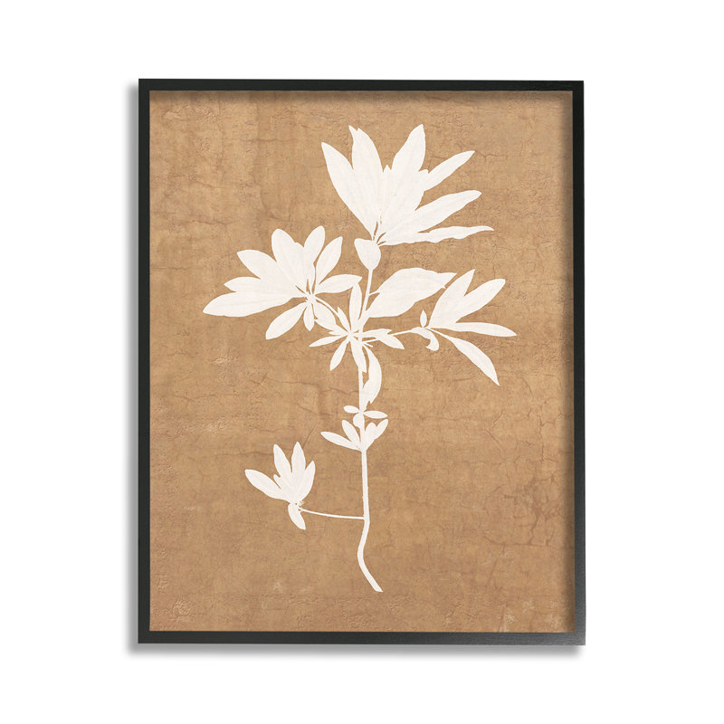 Art rustique, estampe numérique encadrée par GraffiTee Studios, Giclée encadrée noir minuit, H 14 po x l 11 po