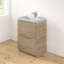 Stanhope 600mm Single Bathroom Vanity with Integrated Resin Basin-17437634