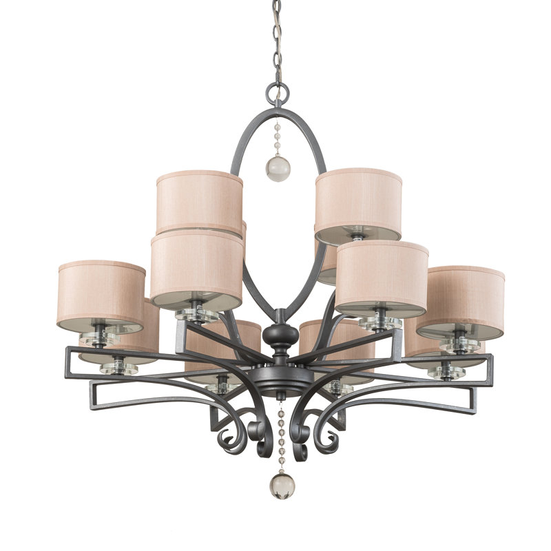 Lustre classique à 12 lumières Jonmarc