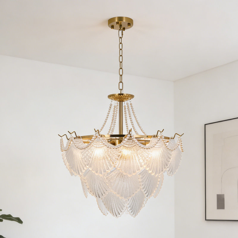 Lustre en cristal 8 lumières K9