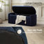 Banc avec repose-pieds Stana-104804776