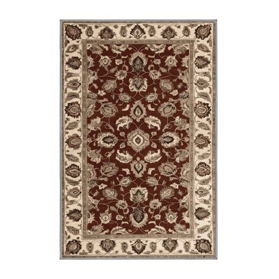 Machine Washable Persian Gray Area Rug