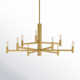 Ilene 9 Light Dimmable Chandelier