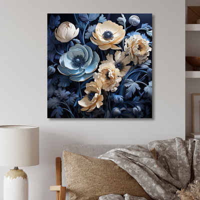Ranunculus Bouquet III sur toile