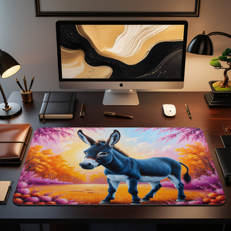 Polyester Desk Pad, 23.6x13.8