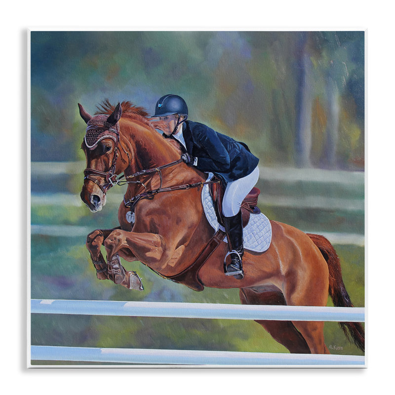 Art mural, "Jockey" par Andrew Kiss