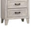 2 tiroirs Beckham W Table de chevet