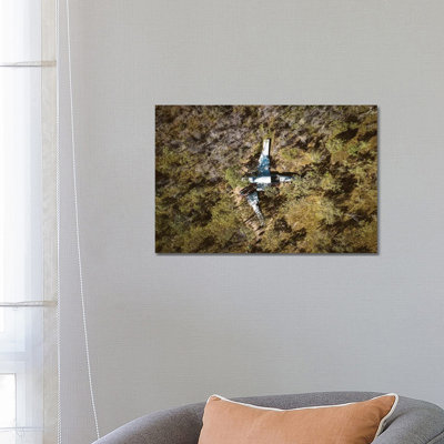 Vansittart Aerial Plane Crash Wreck by James Vodicka - Wrapped Canvas Gallery-Wrapped Canvas Giclée