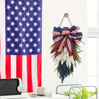 Patriotic Swag For Front Door