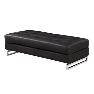 Solid Wood And Leather Brown With Legs - Oversized Model In Version