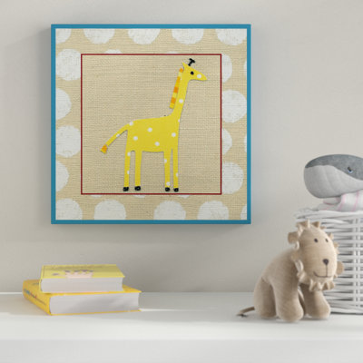 «Pendergast Katherines Giraffe», reproduction sur toile tendue