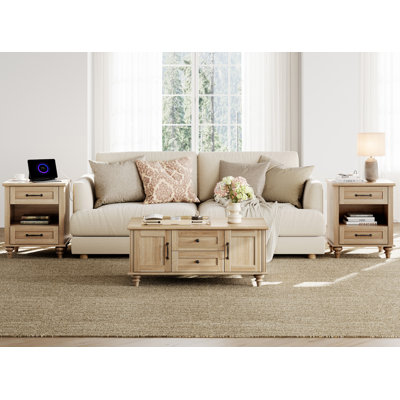 Adhvay 3 - Piece Living Room Table Set by Latitude Run