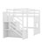 Hanzelin Twin Size Loft Bed with Storage Staircase and Window-1653324305