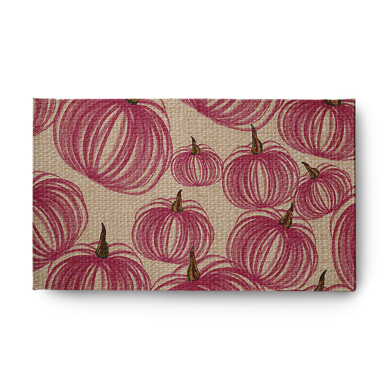 Tapis en chenille Pumpkins-A-Pleasant, Rectangle 3 pi x 5 pi