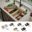 Quartz Undermount Sinks 32.5'' L Double Bowl Kitchen Sink-98291422