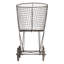Chariot à linge roulant en métal avec support-44653266