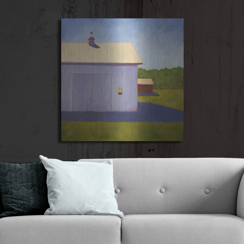  «Velvet Violet 1» par Carol Young, art mural en métal, 36 po x 36 po, H 36 po x l 36 po