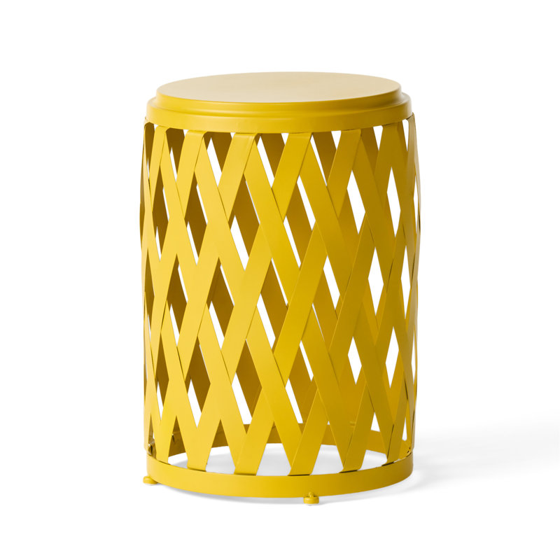 Selen 15 Side Table (Only Include Table), Yellow
