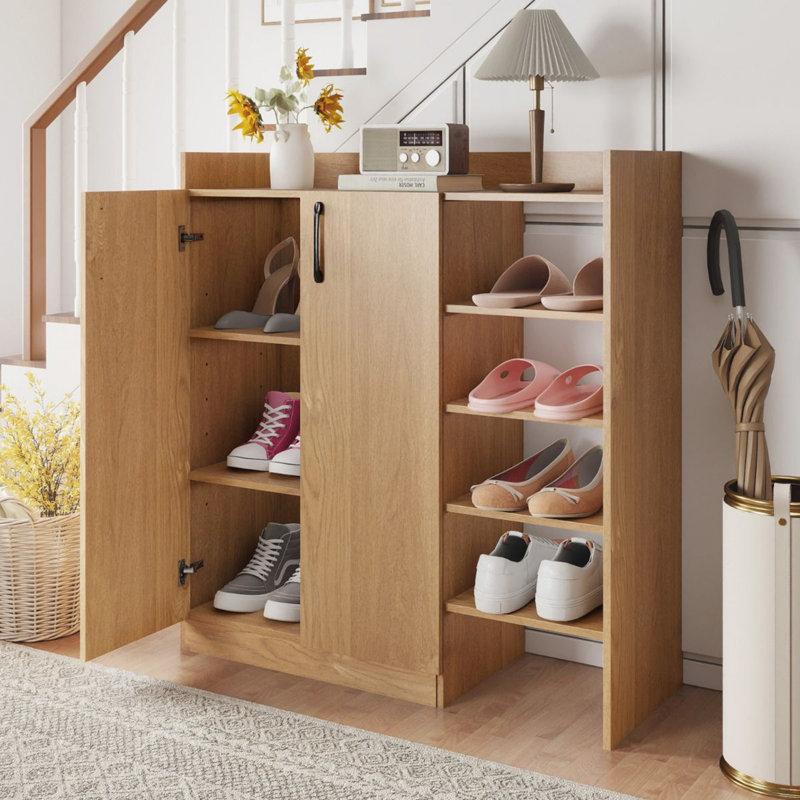 25 Pair Shoe Storage Cabinet
