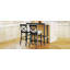 Ensemble de salle à manger de style campagnard, hauteur bar rectangulaire de 122 cm (48 pouces), avec 2 chaises, design gain de place pour les petites cuisines-1487630618-1487630623