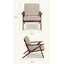 Chaise d'appoint en tissu
