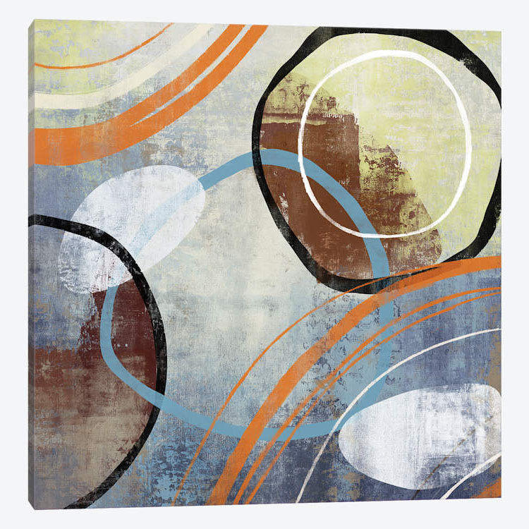 «Winter Play», reproduction sur toile, H 48 po x l 48 po x P 1,5 po, Pas de tapis, Toile tendue