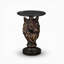 Table d'appoint tête de loup