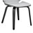 Rohail Leatherette Dining Chair with Slightly Curved Seat-1595663040-1595663041-1536494904