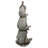 Frazier Frog Power Garden Statue