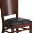 Kadircan Solid Back Wooden Restaurant Chair-447762073