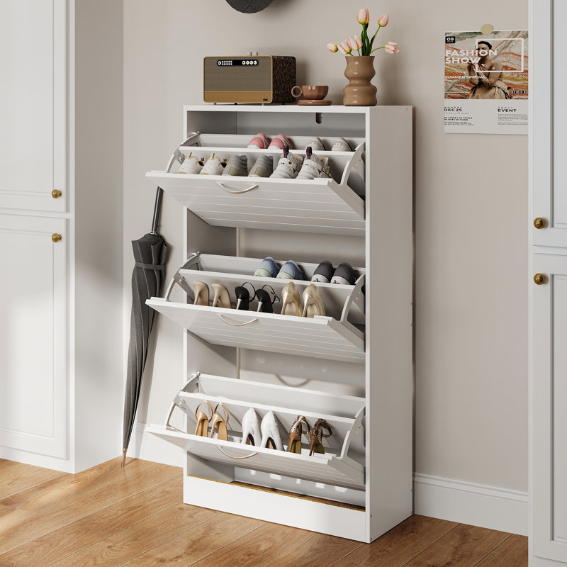 42.3'' H X 22.4"W 24 Pairs Shoe Storage