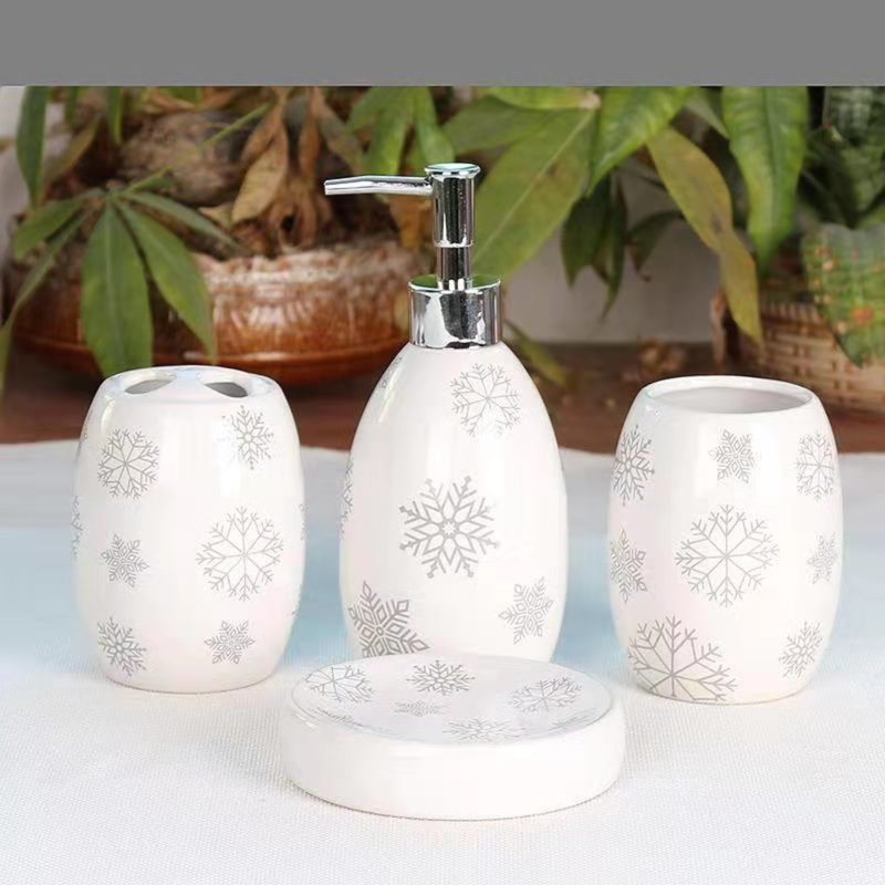Tecopa Ceramic / Porcelain Bathroom Accessory Set