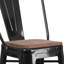 Tabouret de salle à manger en métal Margherite-466744681-460918465