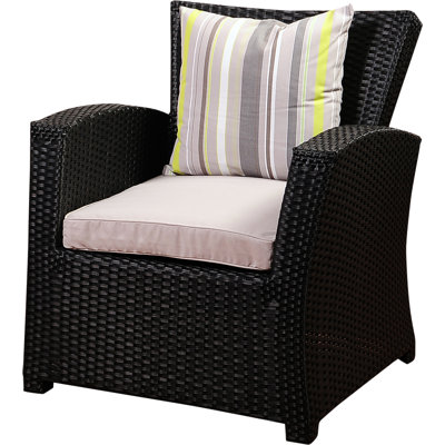 Jashanpreet Wicker Outdoor Lounge Chair