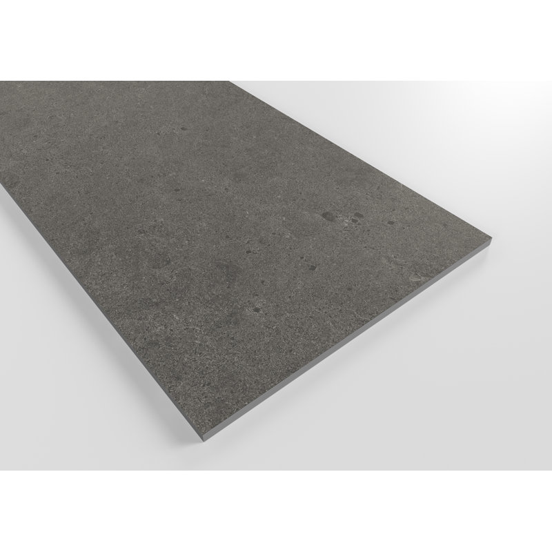 Artistic Freedom 12"X24" Porcelain Stone Look, Graphite
