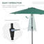 260cm Market Parasol-1879041310