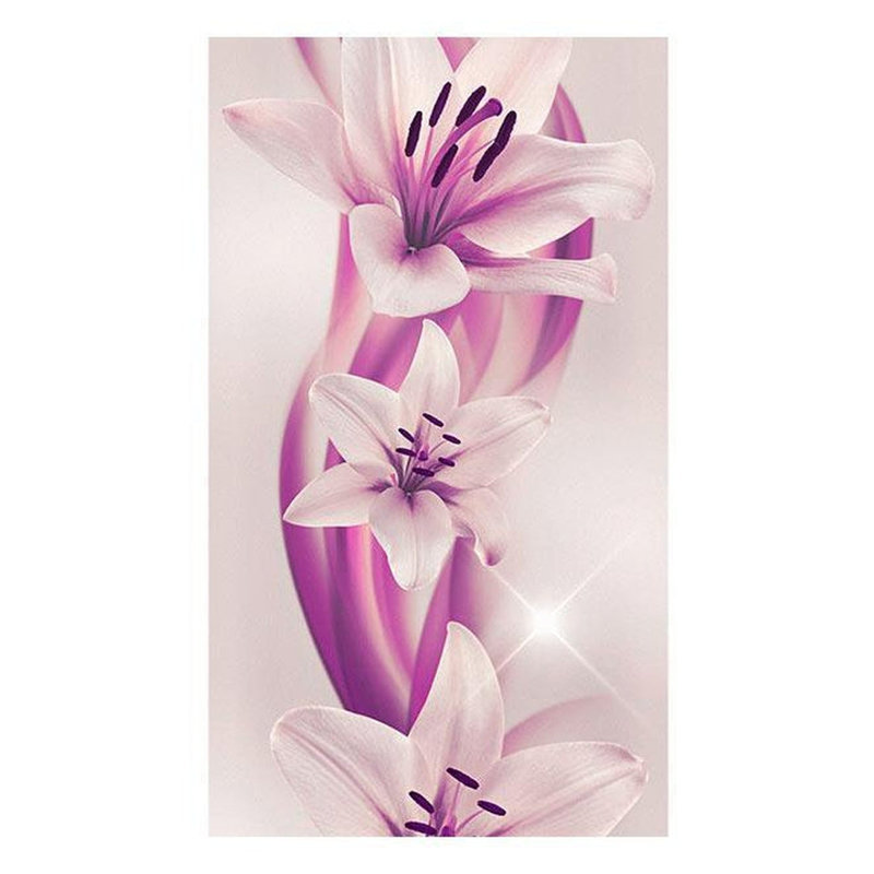 Floral Roll, Purple