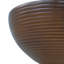 Table d'appoint extérieure en béton brun côtelé 16 po Christopher Knight Home