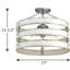 Luminaire suspendu cylindrique à 3 lumières Kingsley-1493774969
