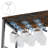 Natilie Metal Bar Cart-811429906-811429905